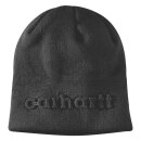 Carhartt Strickmütze mit Prägung, schwarz