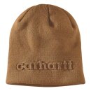 Carhartt Strickmütze mit Prägung, braun