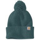 Carhartt Mütze mit Bommel, grün