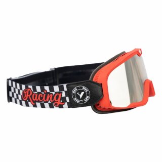 By City Roadster Motorrad MX Brille Racing Rot