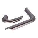 Malparidos, heat shields. Stainless steel. Polished