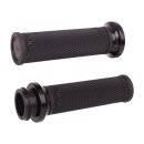 ODI Ruffian V-Twin Lock-On Griffe Schwarz für Harley...