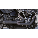 2Bros XL04-13 2-1 SS CF Race Exhaust BLK