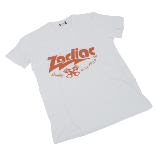 Zodiac Custom Products Ladies White XL