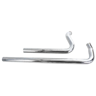 Shotgun Drag Pipes Chrome FXST07-17