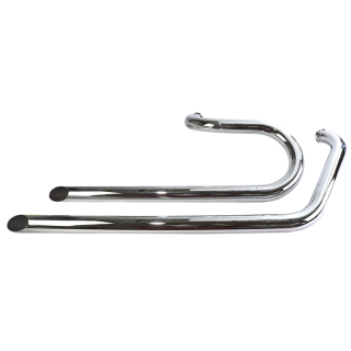 Side-by-Side Drag Pipes Chrome FXST86-99