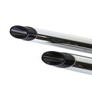 Drag Pipes Chrome/Black Slash FXST86-99