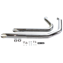 Drag Pipes Chrome Slash FXST86-99