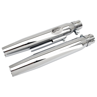 e2 GZP Muffler Set Tapered Chrome