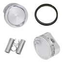 Ring set, piston 883-1200 conv. +.010"