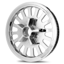 Super Spoke 68T Pulley 1" Cush Chrome