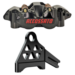 Rad. CNC Caliper Black RR Kit ST18-Up