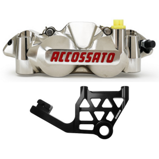 Rad. CNC Caliper Nickel RR Kit FLH/T17-U