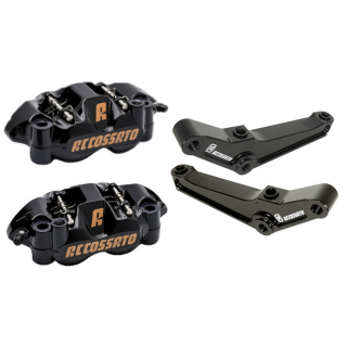 Radial Calipers 108mm Black Coat FR Kit