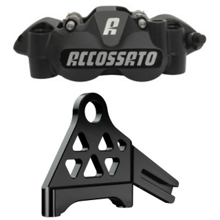 Rad. Caliper Black Ano RR Kit ST18-Up