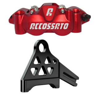 Rad. Caliper Red Ano RR Kit ST18-Up