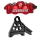 Rad. Caliper Red Ano RR Kit ST18-Up