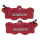 Radial Calipers 100mm Red Ano Set