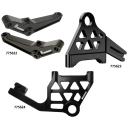 Radial Brackets 108mm Black FR Set