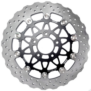 Floating FR Brake Disc Wave 11.8" Black