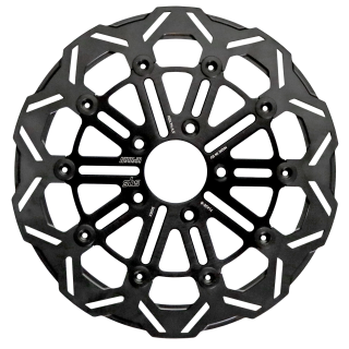 Kodlin 10-Spoke 11.8" Disc Black Front