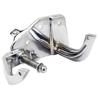 Brake Pedal Mount Plate Chrome FLST86-99