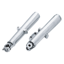 41mm Lower Fork Sliders Chr FLST86-99