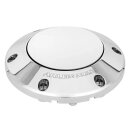 Ness Pop-Up Alu Tankdeckel Set chrom für Harley...