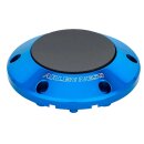 Ness Pop-Up Alu Tankdeckel Set blau für Harley...