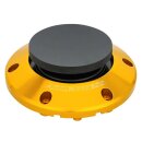 Ness Pop-Up Alu Tankdeckel Set Gold für Harley...