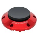 Ness Pop-Up Alu Tankdeckel Set Rot für Harley...