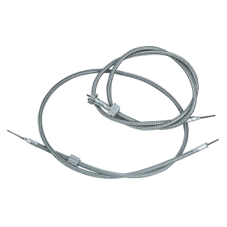 Coated speedo cable braided XL73-85 +6"