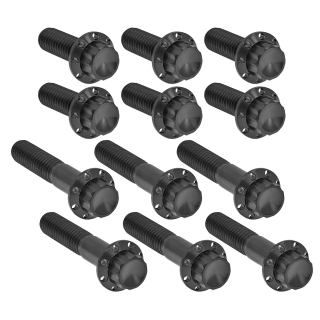 12PT Rocker Box Bolts Black TC99-17