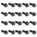 12PT Rocker Box Bolts Black ME17-Up