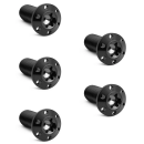 Holeshot RR Rotor Bolts Black Hub Mount