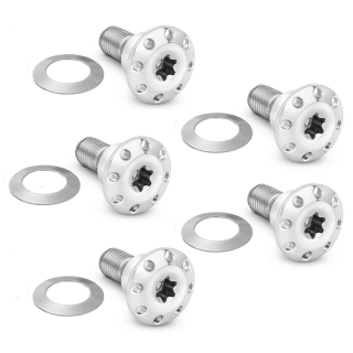 Holeshot FL Rotor Bolts Pol. FXD06-17