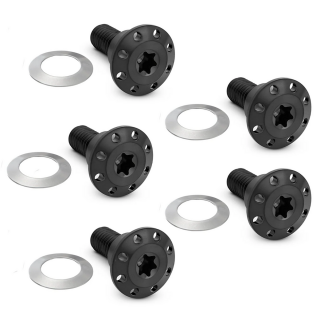 Holeshot FL Rotor Bolts Black FXD06-17