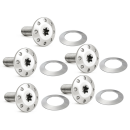 Holeshot FL Rotor Bolts Pol. FLH/T14-23