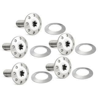 Holeshot FL Rotor Bolts Pol. FLH/T24-Up
