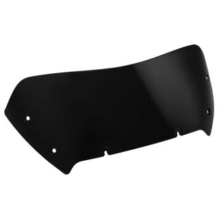 Ersatz Sharknose Windschutzscheibe 8" Schwarz für Harley FLTR Road Glide 23-26