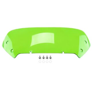 Ersatz Sharknose Windschutzscheibe 8" Grün für Harley FLTR Road Glide 23-26