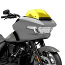 Ersatz Sharknose Windschutzscheibe 8" Gelb für Harley FLTR Road Glide 23-26
