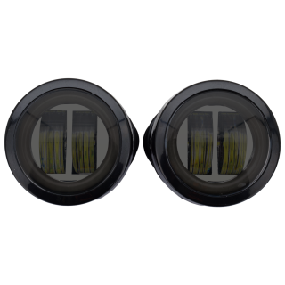 Spot/Turnlight Set Chrome/Smoked Lens