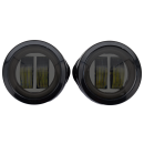 Spot/Turnlight Set Chrome/Smoked Lens