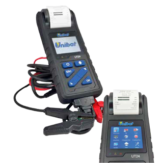 Unibat Battery Tester 6/12/24V + Printer