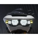 Full Deck Destoyer LED Scheinwerfer Kit für Harley Road Glide 24-26