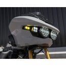 Full Deck Destroyer LED Scheinwerfer Kit für Harley Road Glide 24-26