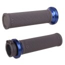 ODI Ruffian V-Twin Lock-On Griffe Grau/Blau für...