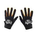 Lucky 13 Shocker Handschuhe schwarz/gelb XL