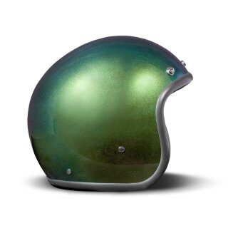 DMD Retro helmet Rainbow Green